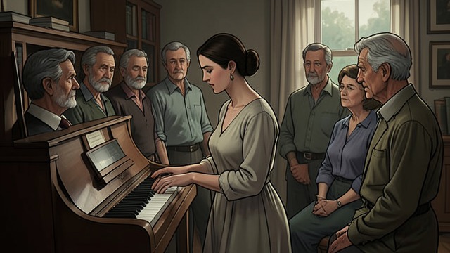 A Teacher Among Residents from "Norwegian Wood". Music and Mutual Aid Shared responsibility Reiko explains that residents and staff help one another, with each person contributing whatever skill they possess.