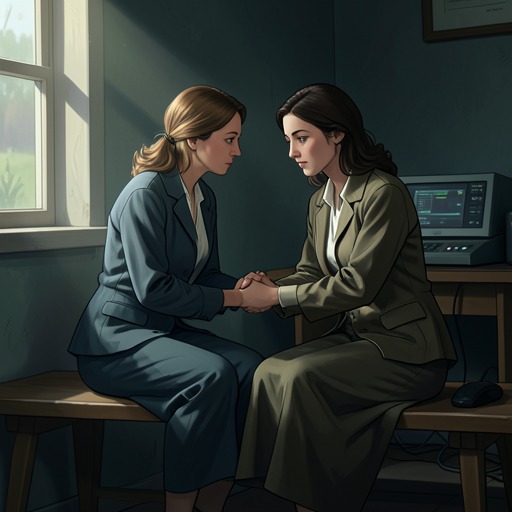 Naoko and Reiko’s Sanatorium Friendship from "Norwegian Wood". This flow traces the intimacy and mutual support between Naoko and Reiko, including the future they imagine together.
