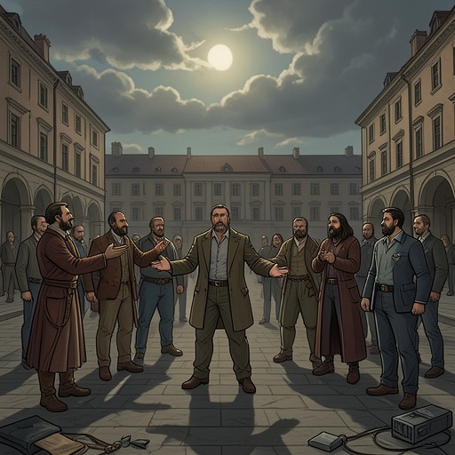 The Common People and the Legislator from "The Social Contract". This flow traces the difficult relationship between an ordinary people, which must author its laws, and the exceptional guidance needed to make sound…