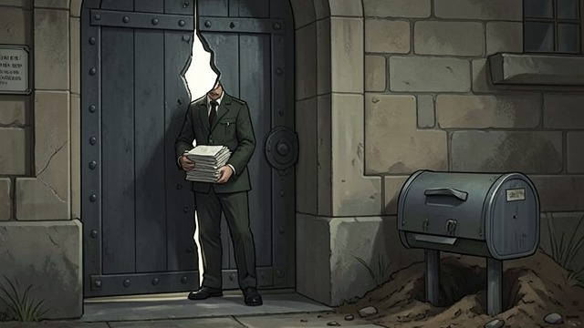 The Real Network from "The Crying of Lot 49". Evidence and Overreach A service exists Oedipa directly observes a mailbox and couriers carrying letters.