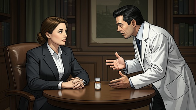 The Promise of Treatment from "The Crying of Lot 49". Therapy and Recruitment The proposed study Hilarius asks Oedipa to participate in a drug experiment involving suburban housewives.