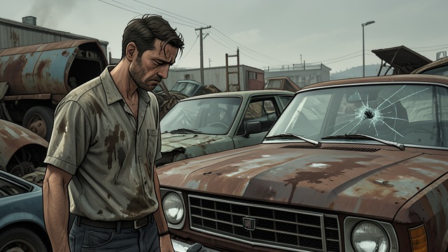 The Used-Car Lot from "The Crying of Lot 49". The Work That Wounded Him Reading the trade-ins As a used-car salesman, Mucho sees each vehicle as a battered extension of its owner’s life.