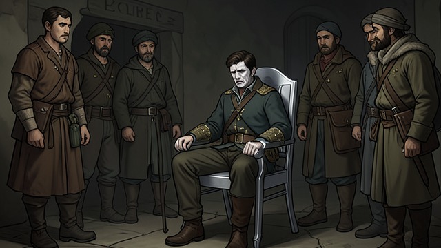 The Captive Prince from "The Silver Chair". The Stranger in the Chair An altered identity The travelers meet a courteous young man who denies knowledge of Rilian and Narnia.