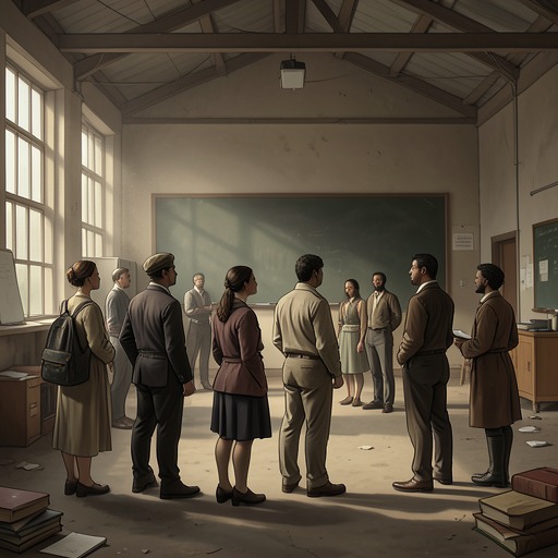 The School and the Kingdom from "The Silver Chair". The children’s return carries their new courage into the neglected school, where private resistance becomes a public challenge to abusive authority.