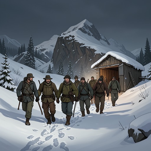 El Sordo’s Last Stand from "For Whom the Bell Tolls". This flow follows El Sordo’s practical support for the bridge mission into a final defense that ends with his band destroyed.
