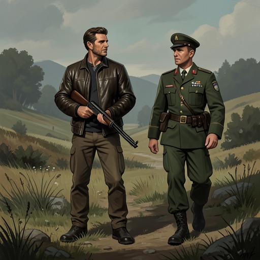 Jordan and Anselmo’s Comradeship from "For Whom the Bell Tolls". This flow traces a partnership built through practical trust, ethical difference, shared work, and Anselmo’s death at the bridge.