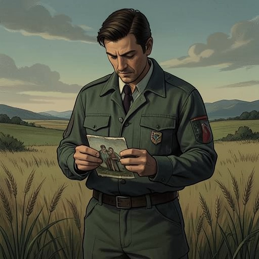 Joaquín’s Bereavement from "For Whom the Bell Tolls". This flow traces Joaquín’s grief over his family, his fragile political faith, and the comrades who offer him a substitute family.