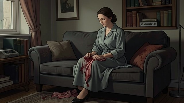 莉迪娅的怀孕与失去孩子,《女人》中的场景。流产 事后的揭露 莉迪娅打电话来说自己流产了,失血过多,险些丧命。她说当时不想打扰奇纳斯基。 关系中断 奇纳斯基问她现在是否安好,两人随后道别。这段简短的交谈让她所经历的苦难几乎完全置于他的照料之外,也显露出两人之间的情感距离。