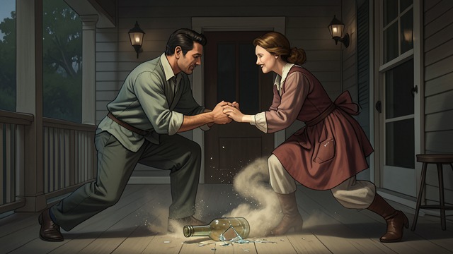 The Threat at the Court from "Women". Anger at the Car A night of drinking After a bitter argument, Lydia rushes into Chinaski’s apartment and grabs his bottle.