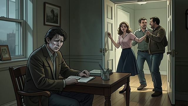 Harry Ascot’s Dinner from "Women". Dance and Discomfort Lydia in motion At Harry Ascot’s party, Lydia dances with a young man while Chinaski drinks and watches.
