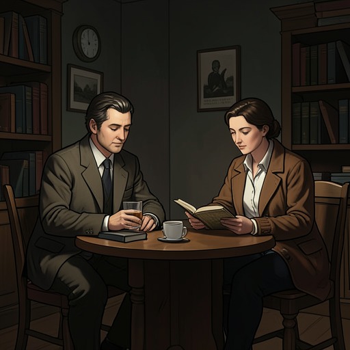 Keesing and Cecelia’s Marriage from "Women". This flow follows William Keesing and Cecelia through addiction, separation, grief, and the short-lived support Chinaski offers after Keesing’s death.