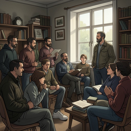 The Magazine Party and Literary Circles from "Women". This flow follows Chinaski’s encounters with literary communities, where artistic ambition, social performance, and his distrust of writers collide.