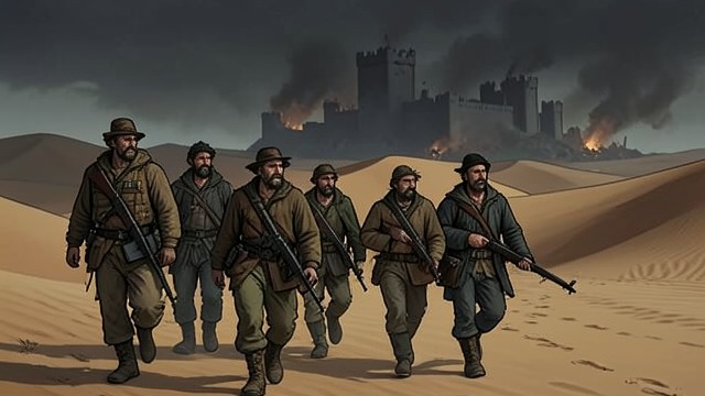 The Desert Route from "The Horse and His Boy". Surprise as strategy A hidden approach Rabadash intends to cross the desert quickly and strike Anvard before King Lune can prepare.