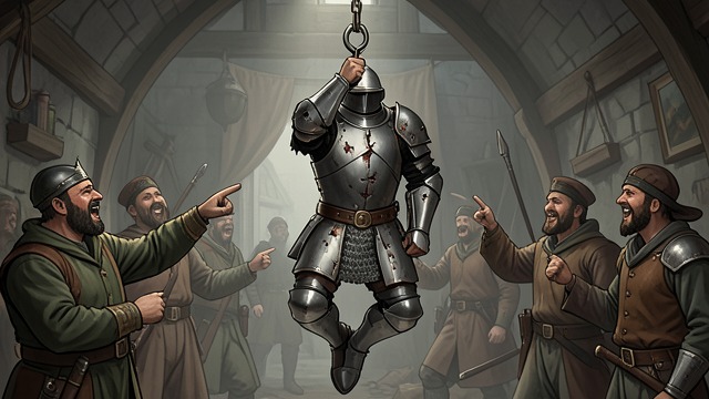 The Attack and Humiliation from "The Horse and His Boy". Ambition undone Defeat at the castle Rabadash’s force attacks Anvard but is met by King Lune’s defenders and the arriving Narnian army.