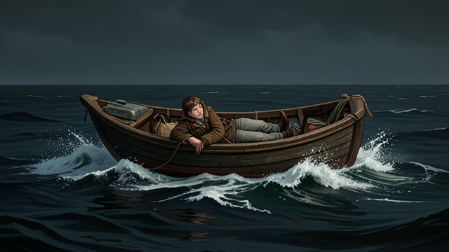 An Unseen Beginning from "The Horse and His Boy". A life placed in motion The unexplained rescue Shasta begins life in a boat, carried near death to a shore where Arsheesh can find him.
