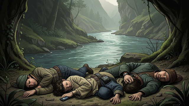 代价是时间的休息,《《能言马与男孩》》中的场景。危险的停歇 河边的宽慰 旅人们终于抵达隐秘山谷中的水源。四人疲惫又口渴,明知拉巴达什可能就在身后,仍然全都睡着了。 自由的代价 阿拉维丝最先醒来,意识到休息耗去了宝贵的时间。布里不愿继续赶路,温妮则轻声提醒他,自由的旅人如今必须自行坚持前行,不再听从主人的命令。