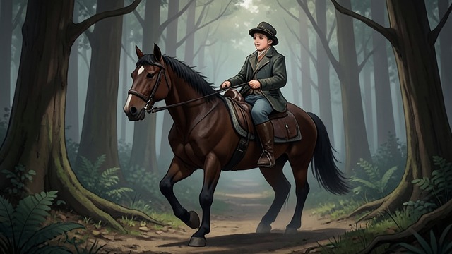 An Escape with a Boy from "The Horse and His Boy". A necessary companion A practical bargain Bree proposes escaping with Shasta because a mounted rider will make a stolen horse look less like a runaway.
