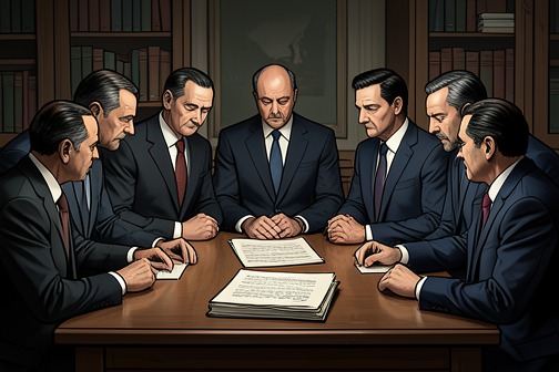 Allies hand Spain the list of 104 from "Los pacientes del doctor García". The Allies hand Spain the list of 104 in October 1947, when the Allied Control Council in Spain formally submitted a blacklist to the government in Madrid.