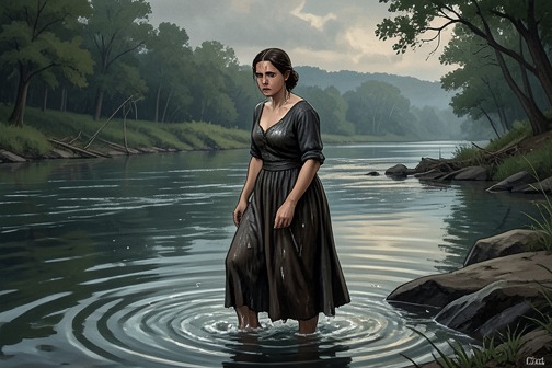 Simona escapes Fortín Tiburcio from "Los pacientes del doctor García". Simona escapes Fortín Tiburcio when a flood carries away Renato Bley, the husband who had isolated and abused her.