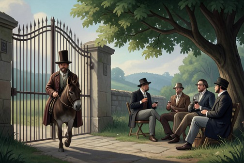 Cercedilla Nazi gathering from "Los pacientes del doctor García". The Cercedilla Nazi gathering is a July 1947 meeting at which Manuel Arroyo Benítez, posing as Adrián Gallardo, enters a circle of former Nazi allies and their…