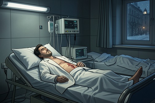 Lazar evades repatriation to Germany from "Los pacientes del doctor García". Lazar evades repatriation to Germany when a severe bout of appendicitis places him in a Madrid clinic on the eve of his scheduled flight in February 1946.