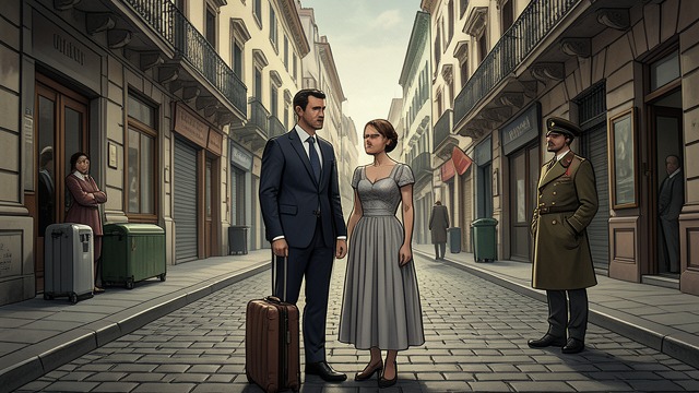 The Old Friend Returns from "Los pacientes del doctor García". Exile Meets Homecoming A safe arrival The family reaches Spain and Guillermo helps them settle in Madrid.