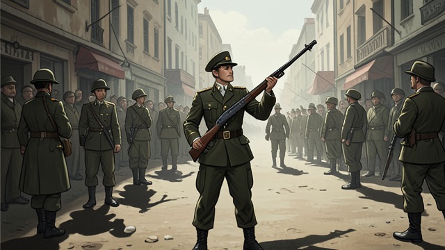 A Military Coup from "Los pacientes del doctor García". Democracy Ends A new junta takes power The military overthrow Isabel Perón and begins a regime of state terror against suspected opponents.