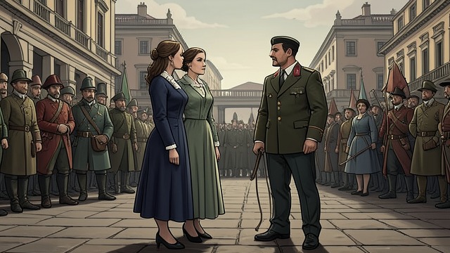 A Family Secret Persists from "Los pacientes del doctor García". The Past Is Still Protected A public encounter At Las Ventas, the family sees Otto Skorzeny, a man linked to Guillermo’s hidden criminal past.