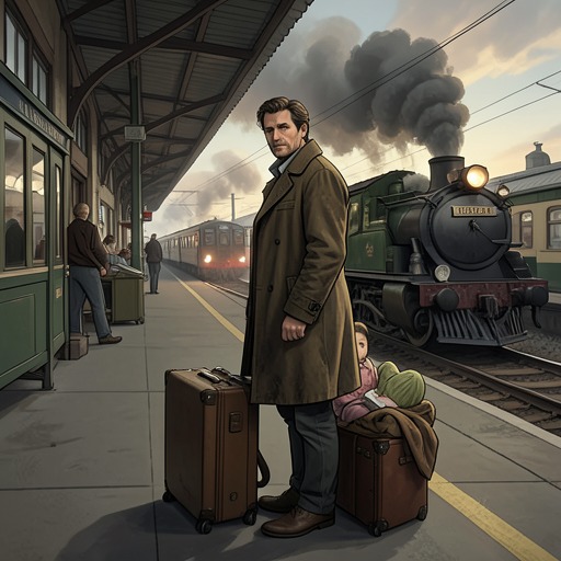 The Family Escape from Argentina from "Los pacientes del doctor García". This flow follows Manuel Arroyo Benítez’s decision to remove his family from Argentina after the 1976 coup and return to an altered Spain.