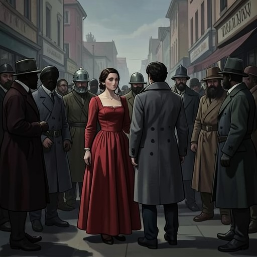 The Recurring Cycle of Identity from "Los pacientes del doctor García". This flow follows the novel’s repeated exchange of names, documents, and public selves as characters use imposture to survive and evade justice.