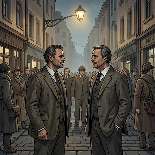 The Hidden Father and His Son from "Los pacientes del doctor García". This flow traces Guillermo García Medina’s separation from Guillermo García Priego and their eventual recognition and reunion.