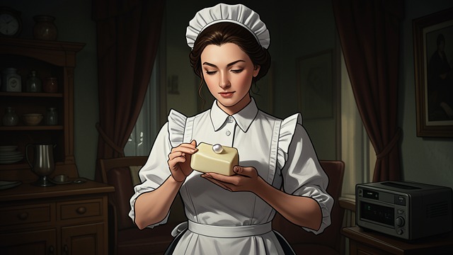 The Pearl in the Soap from "Partners in Crime". The Pearl in the Soap A Concealed Gem Tommy hands the inspector a cake of soap in which the pearl is hidden.