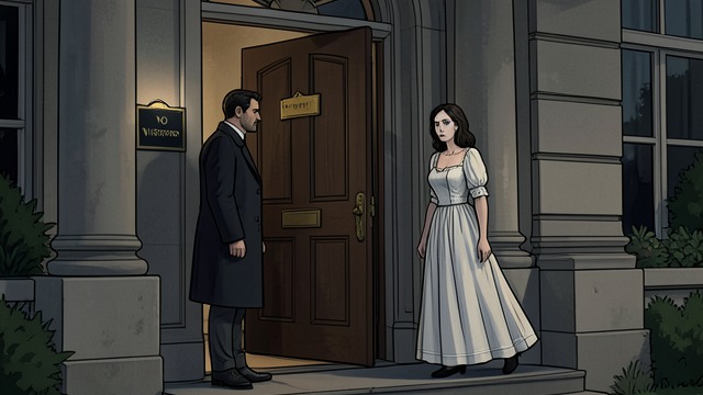 The Grange Refuses Entry from "Partners in Crime". The Grange Refuses Entry A Suspicious Denial At The Grange, staff deny that Hermione is present, yet the doctor reacts to visitors asking for her.