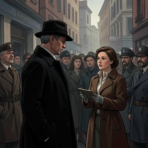Looking Beyond Appearances from "Partners in Crime". This flow traces how disguises, social labels, and apparently obvious evidence repeatedly misdirect characters until someone questions the visible story.