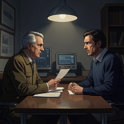 The Merivale Murder Deception from "Partners in Crime". This flow traces how a coded personal meeting becomes a murder investigation, then a false accusation and the exposure of a calculated killer.
