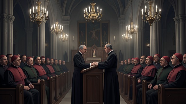 A Neutral Homily from "Conclave". A Neutral Homily A prepared text Lomeli plans a restrained sermon designed not to influence the College.