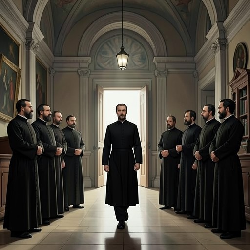 Benítez’s Hidden Appointment from "Conclave". Benítez arrives as an unknown elector, earns respect through his ministry, and becomes the unexpected choice of the divided College.