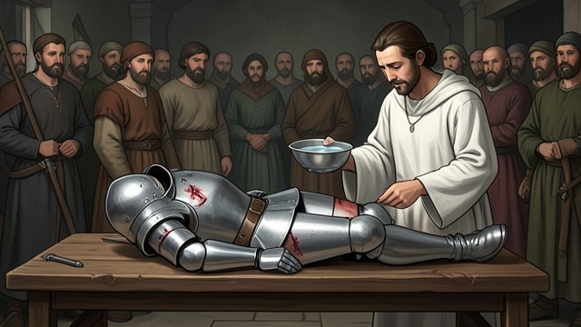 Sir Urre’s Unhealed Wounds from "Le Morte d'Arthur". A Knight Seeks a Healer Wounds resist every physician Sir Urre carries wounds that cannot be healed by ordinary leeches.