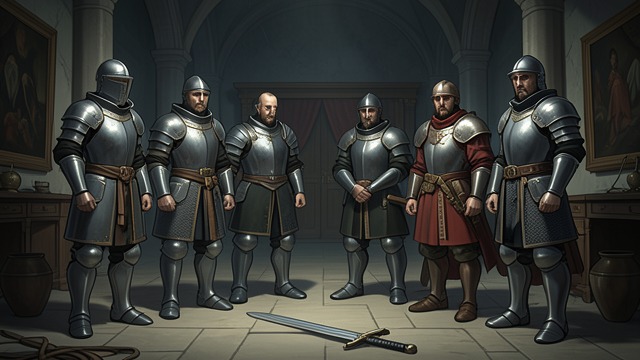 A Court Collapses Its Own Code from "Le Morte d'Arthur". Honor Is Overwhelmed Oaths fail under pressure Knights who once swore loyalty and restraint join factions, pursue revenge, and kill former companions.