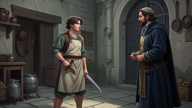 Gareth Becomes Beaumains from "Le Morte d'Arthur". A Name Given in Mockery Hidden lineage Gareth conceals his identity while serving as a kitchen boy.