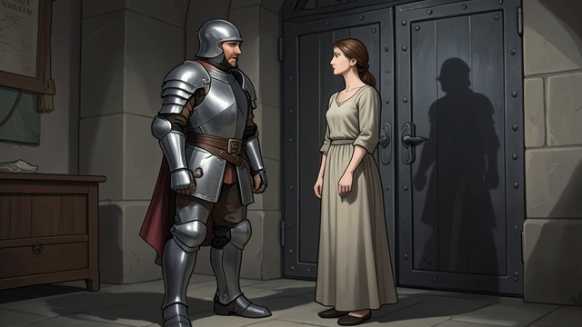 Gareth’s Patient Courtship from "Le Morte d'Arthur". A Lover Endures Scorn Service precedes reward Gareth follows Linet while she insults him and refuses to treat him as a worthy knight.