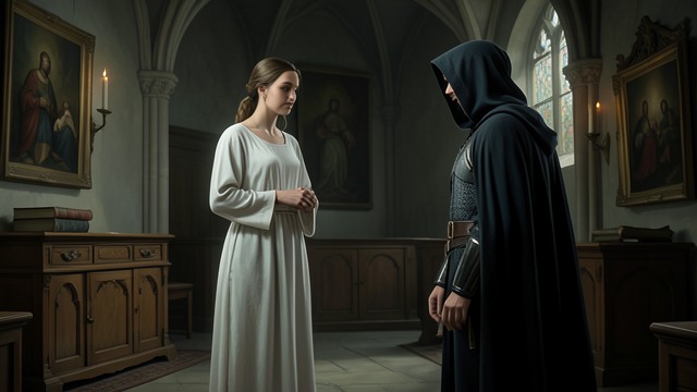 Guenever’s Final Farewell from "Le Morte d'Arthur". The Lovers Are Separated A queen becomes a nun Guenever withdraws into religious life, seeking repentance and refusing to resume the old relationship.