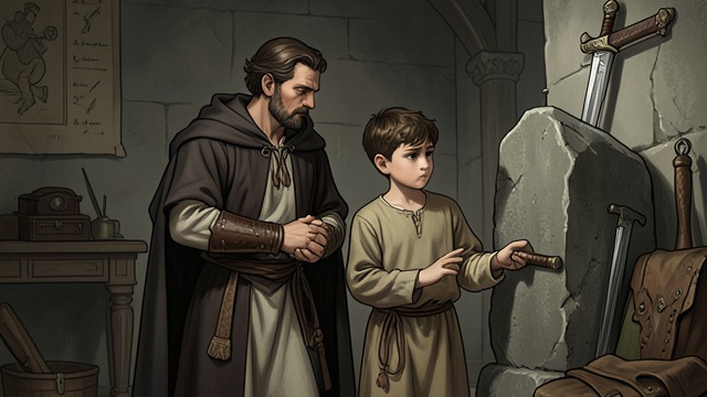 Arthur’s Parentage Revealed from "Le Morte d'Arthur". The Truth Behind the Crown A concealed beginning Arthur is raised by Sir Ector, away from the knowledge of his royal birth.