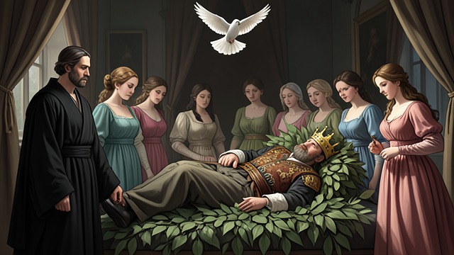 The Dolorous Stroke’s Wound from "Le Morte d'Arthur". A Wound Becomes a Kingdom’s Fate Pellam lies injured Balin’s blow leaves King Pellam unable to recover for years.