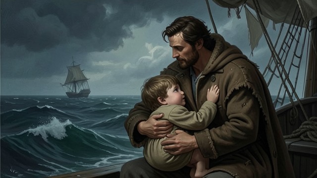 Mordred Survives from "Le Morte d'Arthur". The Child Who Returns A mass removal Children born on May Day are placed in a ship, as Arthur seeks the child named in prophecy.
