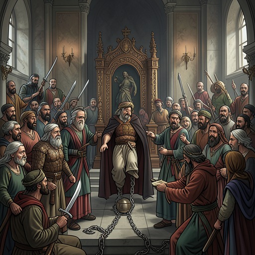 The Consequences of Hidden Love from "Le Morte d'Arthur". This flow traces how private attachments become public accusations, political crises, and ultimately causes of death and exile.