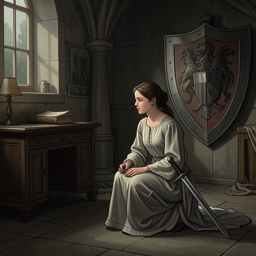 A Knight’s Promise to His Lady from "Le Morte d'Arthur". This flow traces the lover-knight ideal from youthful devotion to its contradictions in the lives of Tristram, Launcelot, and their beloved women.