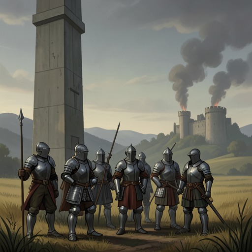 The White Knight’s Growing Renown from "Le Morte d'Arthur". This flow traces Sir Launcelot’s public rise through rescues and victories before his private failures threaten the honor he has built.
