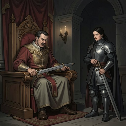 King Mark’s Jealous Reign from "Le Morte d'Arthur". This flow traces how King Mark’s fear of Tristram turns family ties and royal authority into recurring treachery.