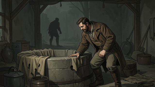 Fear at the Well from "Bird Box". Fear at the Well A Threat Imagined Don worries that an intruder or creature may have contaminated the well.